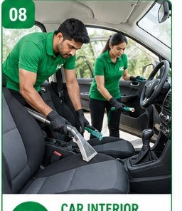 Car Interior Deep Clean