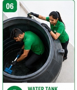Water Tank Deep Clean