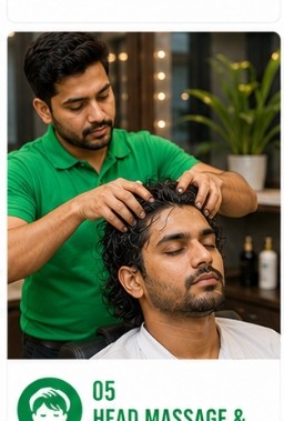 Head Massage & Oil