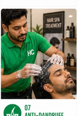 Anti-Dandruff Hair Spa